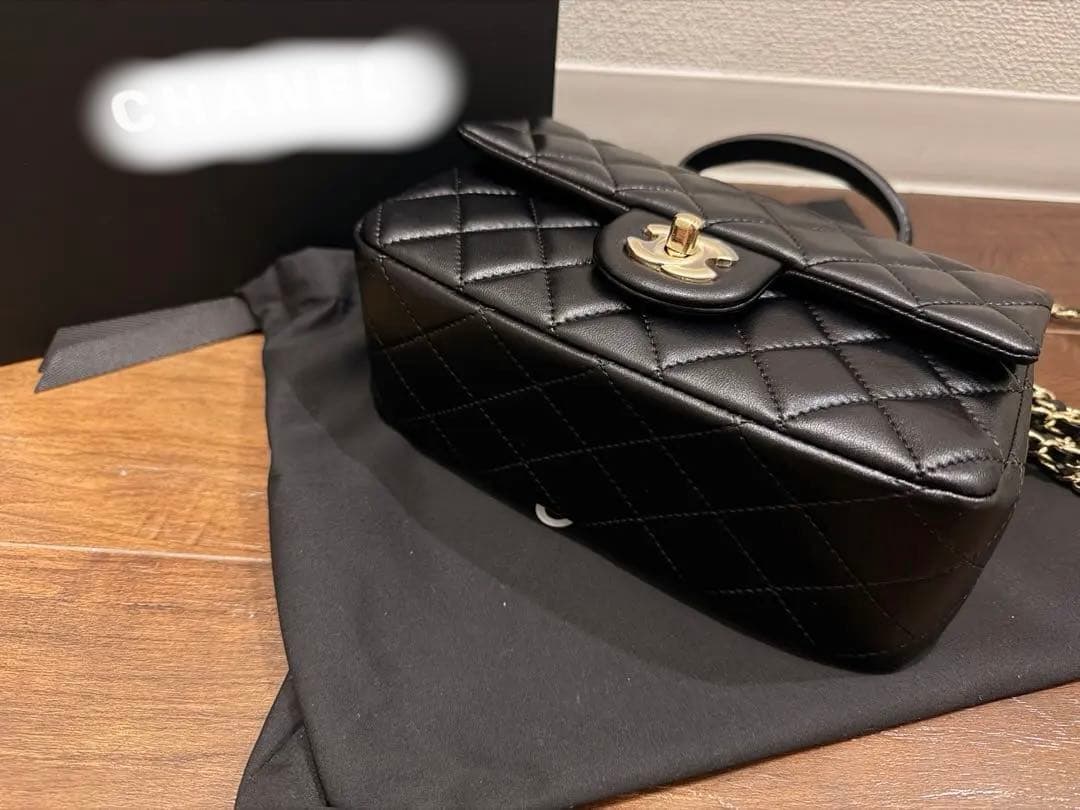 と*こ様 ノベルティ　ccロゴ　キルティングバッグ