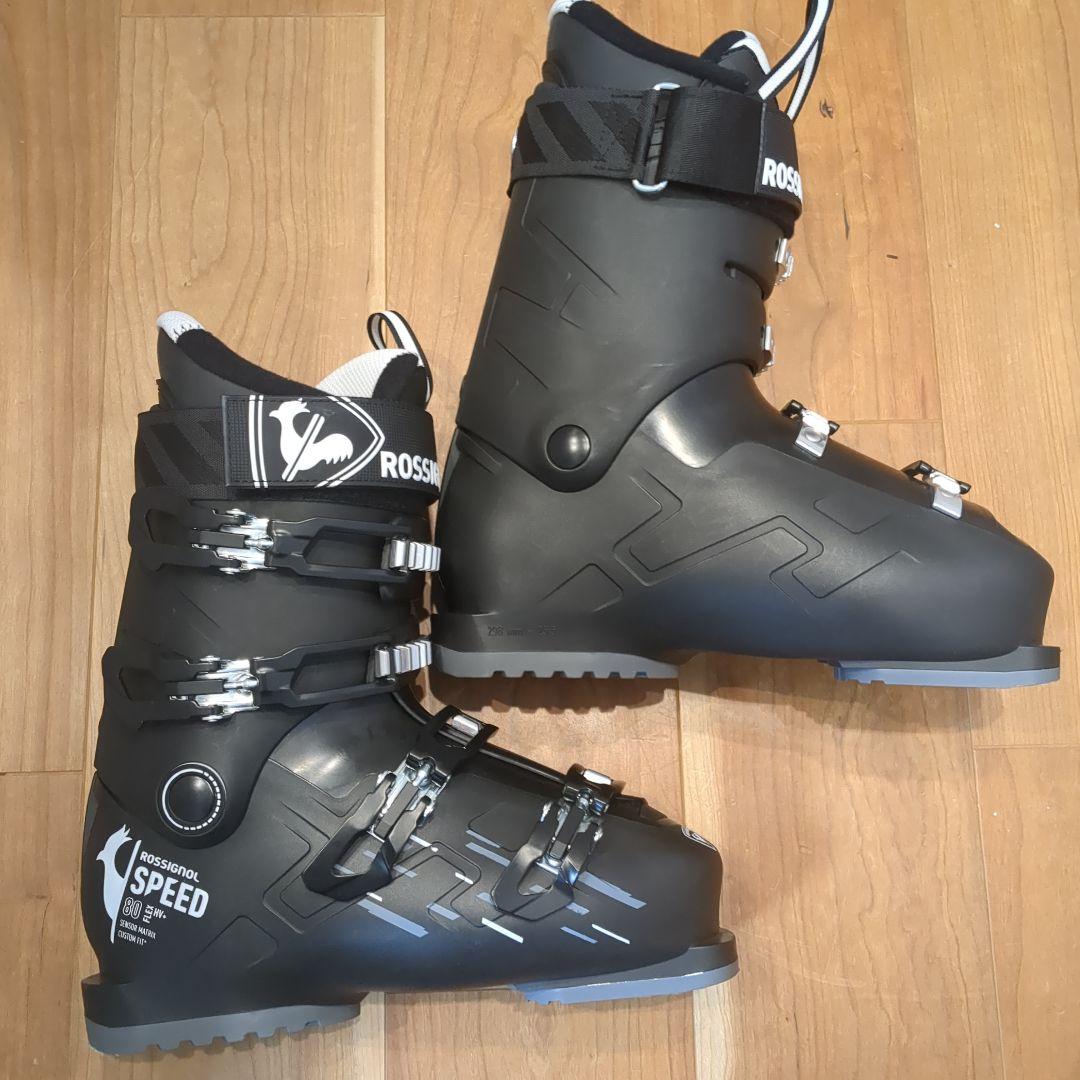 ロシニョール★スキーブーツ　SPEED80HV+　24-25　25.5cm 黒