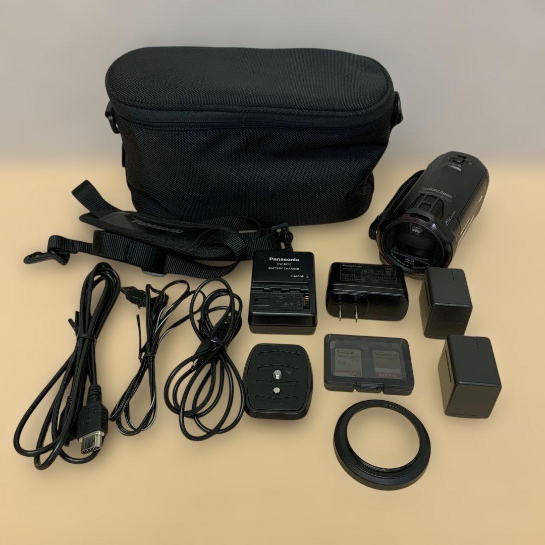 m100109m Panasonic HC-VX985M 4Kビデオカメラ　美品
