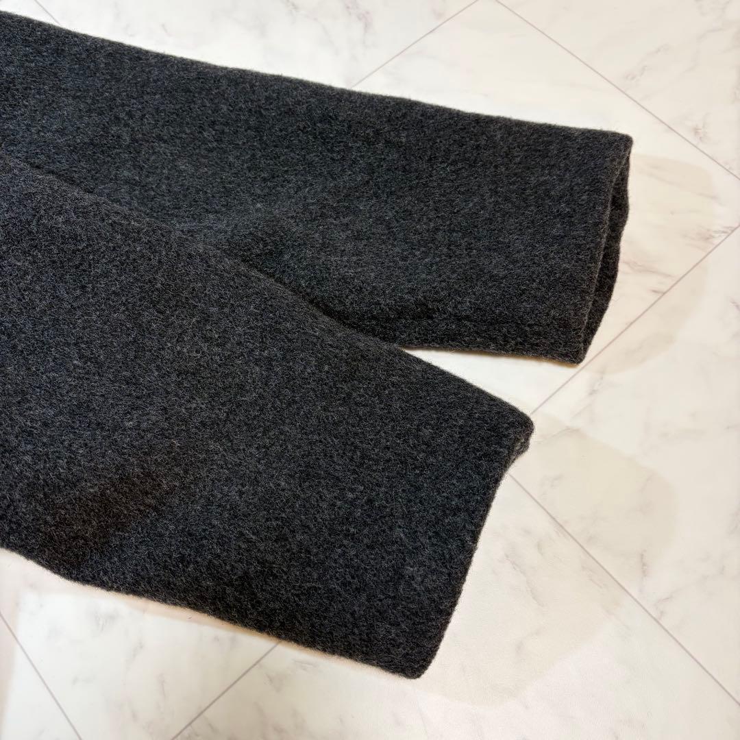 美品✨ オオカミとフクロウ オオカミとシロクマのヴィーカ コート ノーカラー