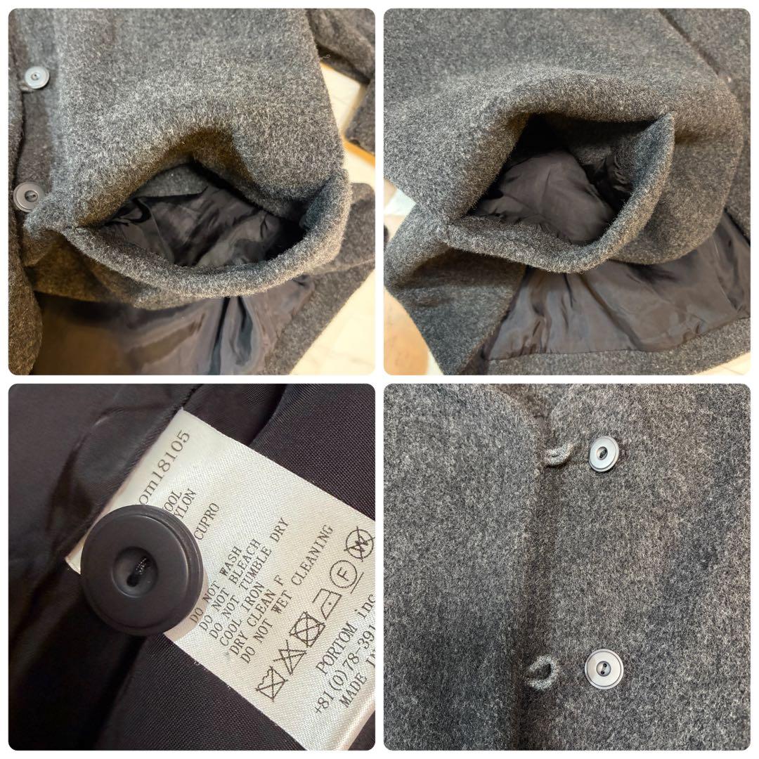 美品✨ オオカミとフクロウ オオカミとシロクマのヴィーカ コート ノーカラー