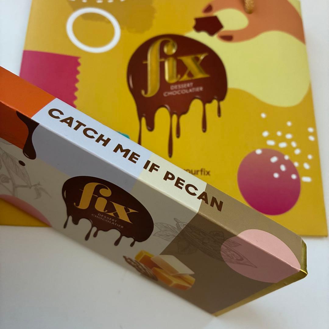 fixチョコ 3点☆ホワイトチョコ＆ピーカンナッツ＆キャラメルピーナツバター