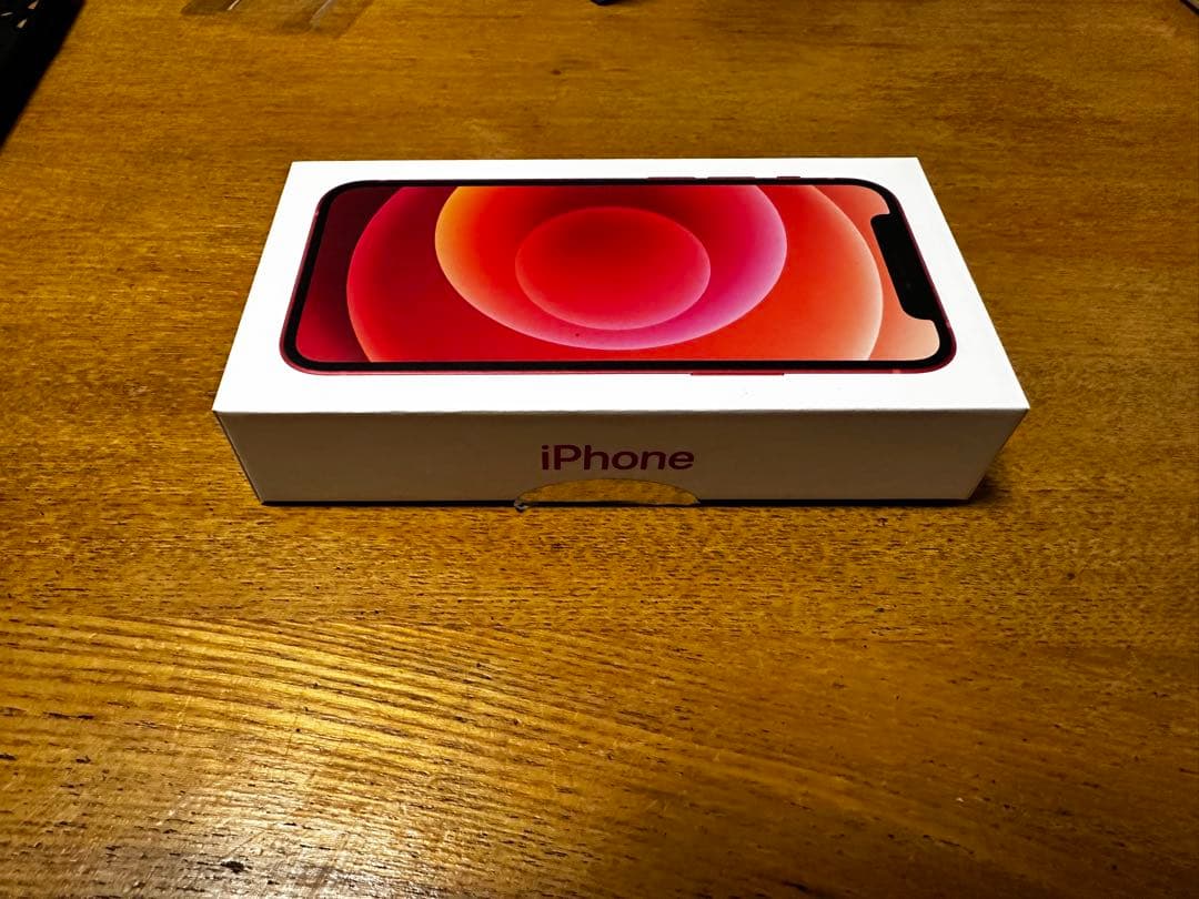 iPhone12 mini 赤　red