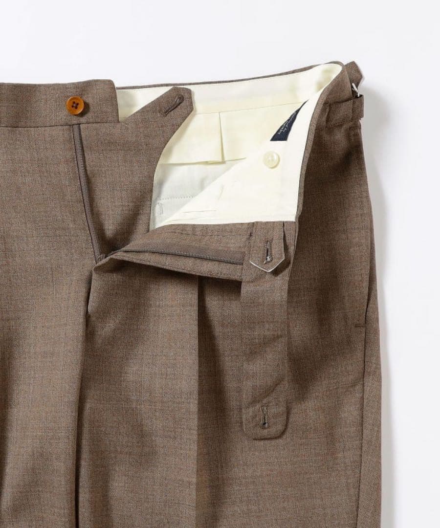 BEAMS F CANONICO トロピカルウール スラックス