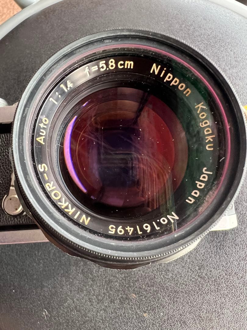 Nikon F フィルムカメラ、レンズセット中古品