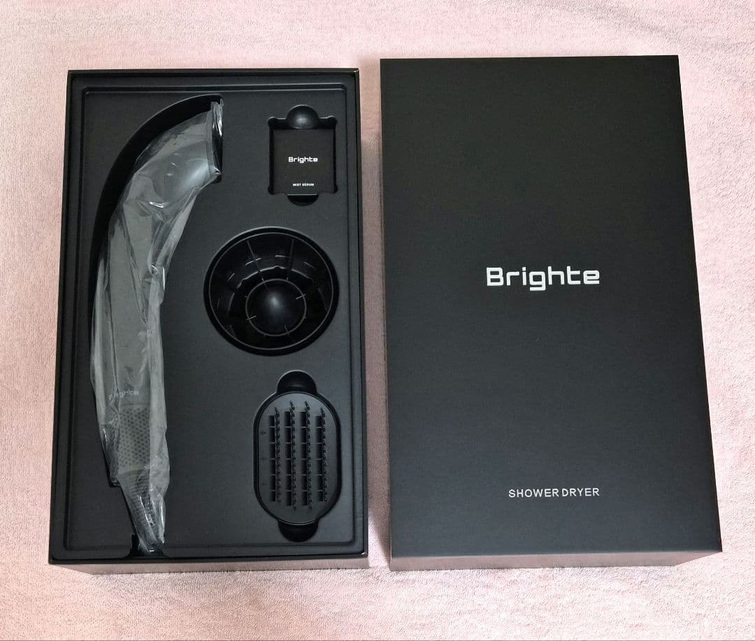 Brighte シャワードライヤー&ミストセラムセット