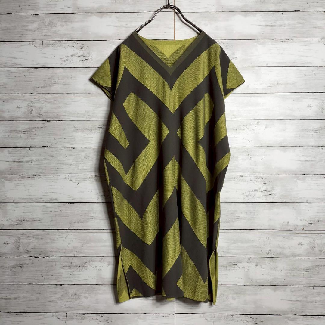 オムプリッセイッセイミヤケ A.POC 半袖チュニック カットソー スリット