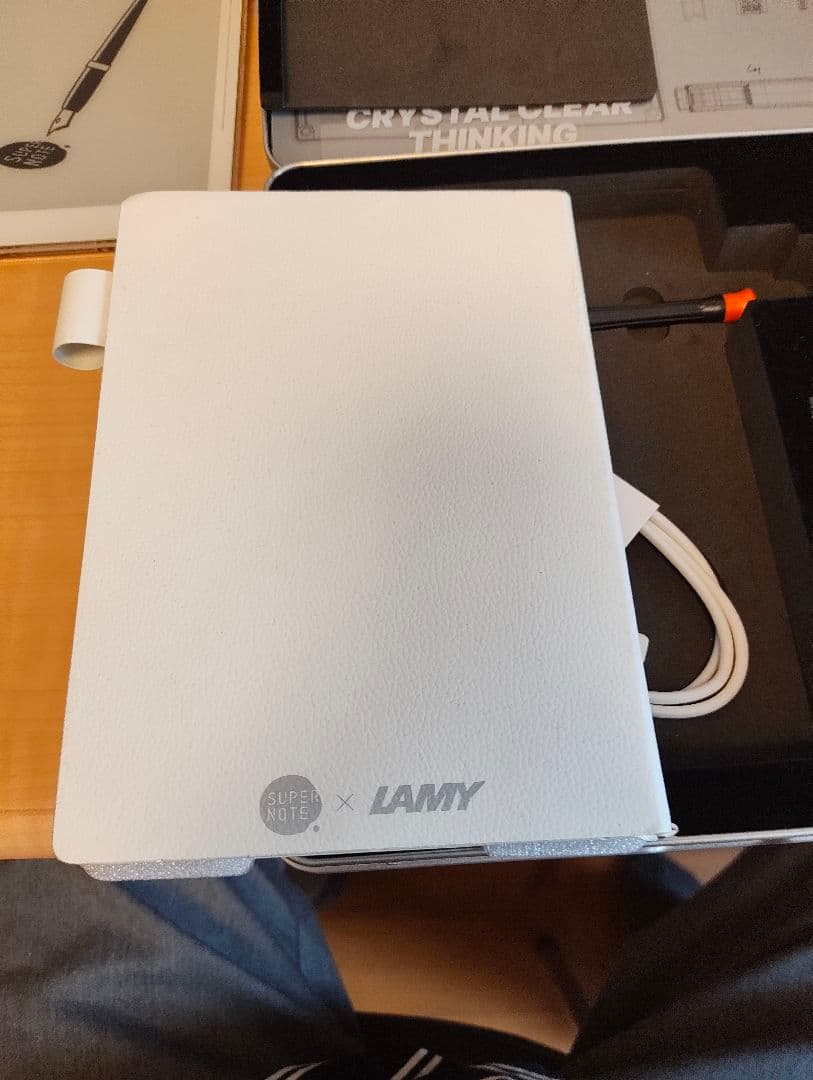 Supernote × LAMY CRYSTAL CLEAR THINKING