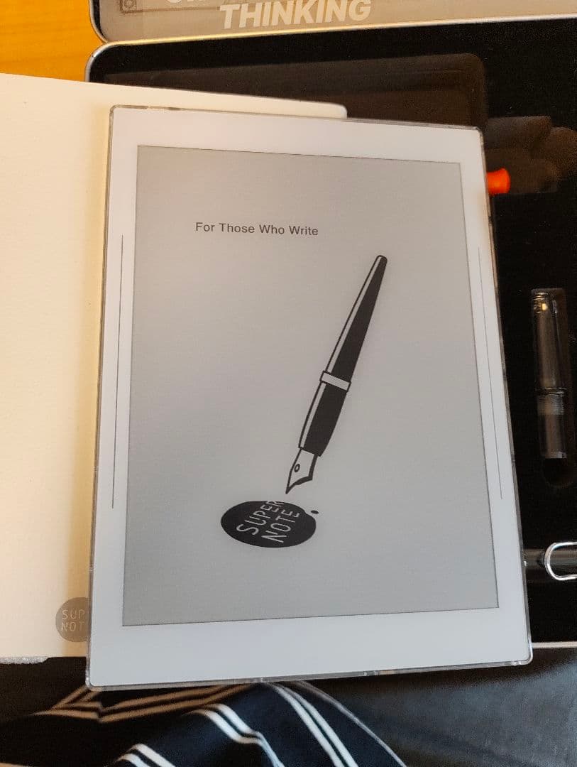 Supernote × LAMY CRYSTAL CLEAR THINKING