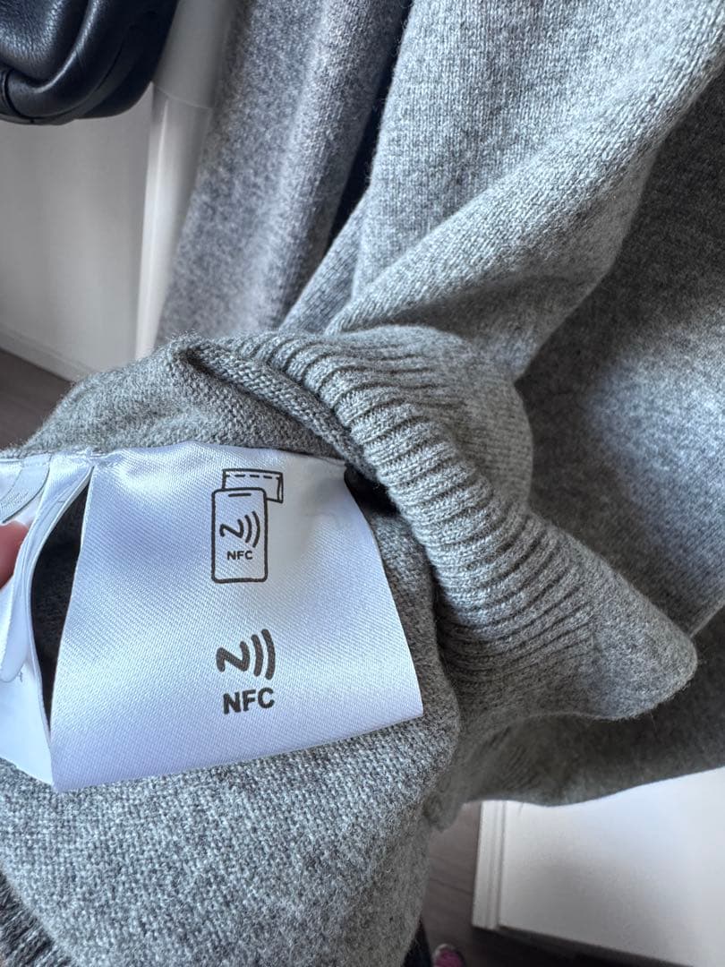 miu miu グレー ポロセーター,44