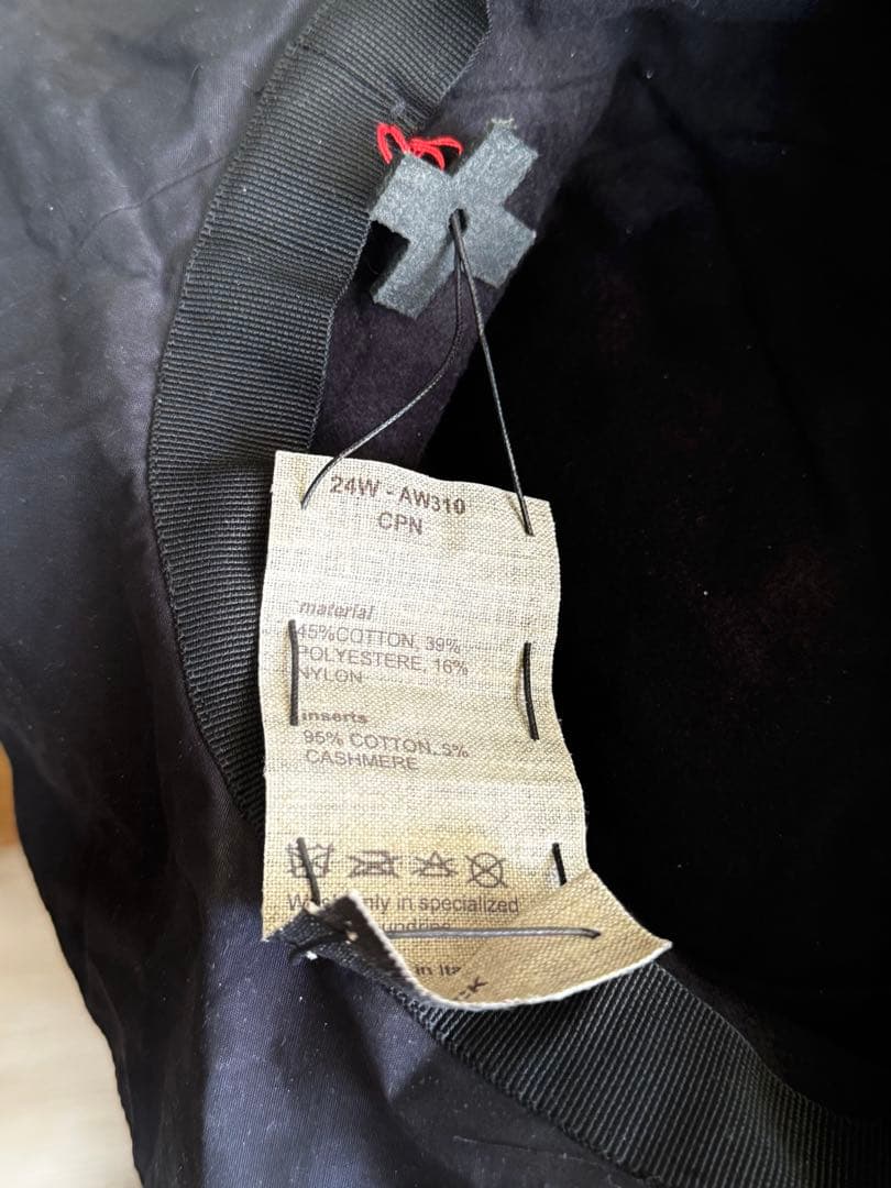 m.a+エムエークロス AW23 wide brim hat