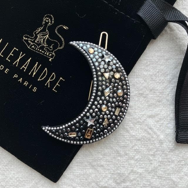 レア◆アレクサンドルドゥパリ三日月ボールピンカメリアバレッタアッシュペーフランス