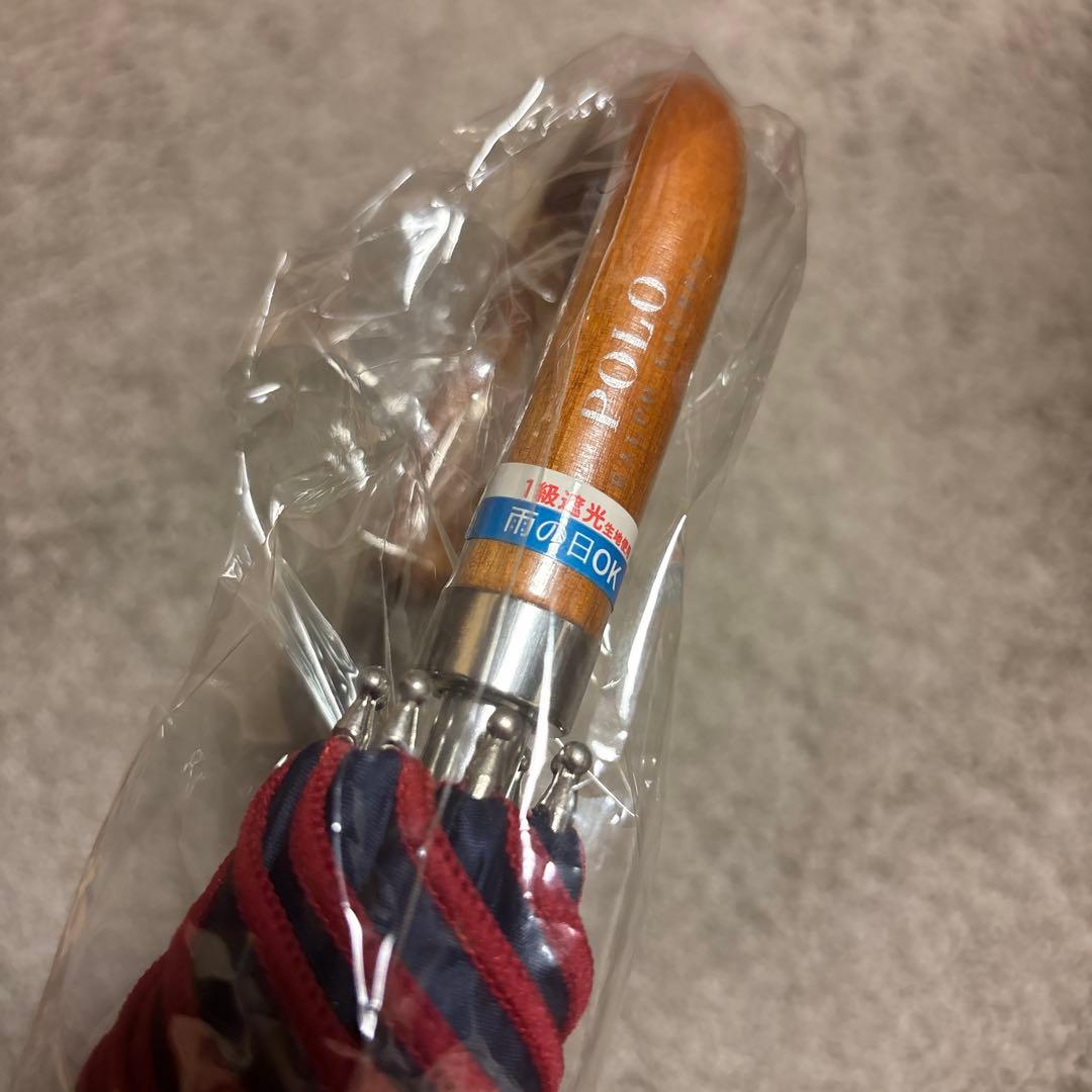 【新品未使用】ポロ　ラルフローレン　　　晴雨兼用日傘 1級遮光生地使用