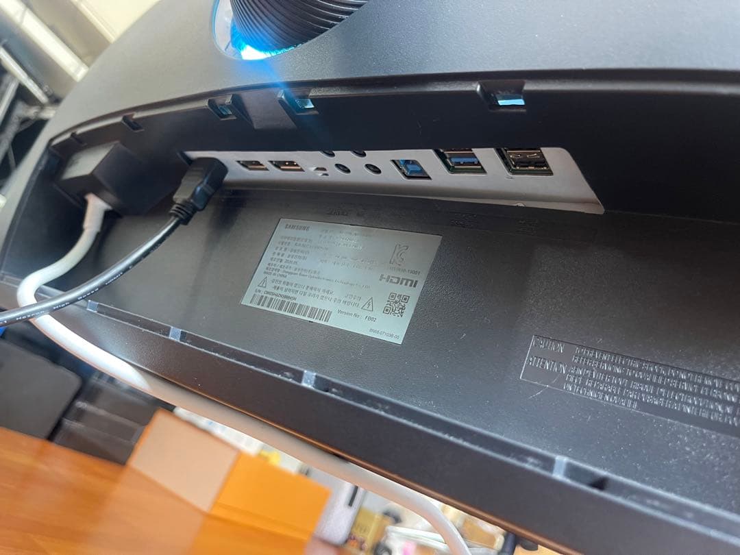 samsung 49C49RG90SSK 5k 曲面 モニター 2020年製