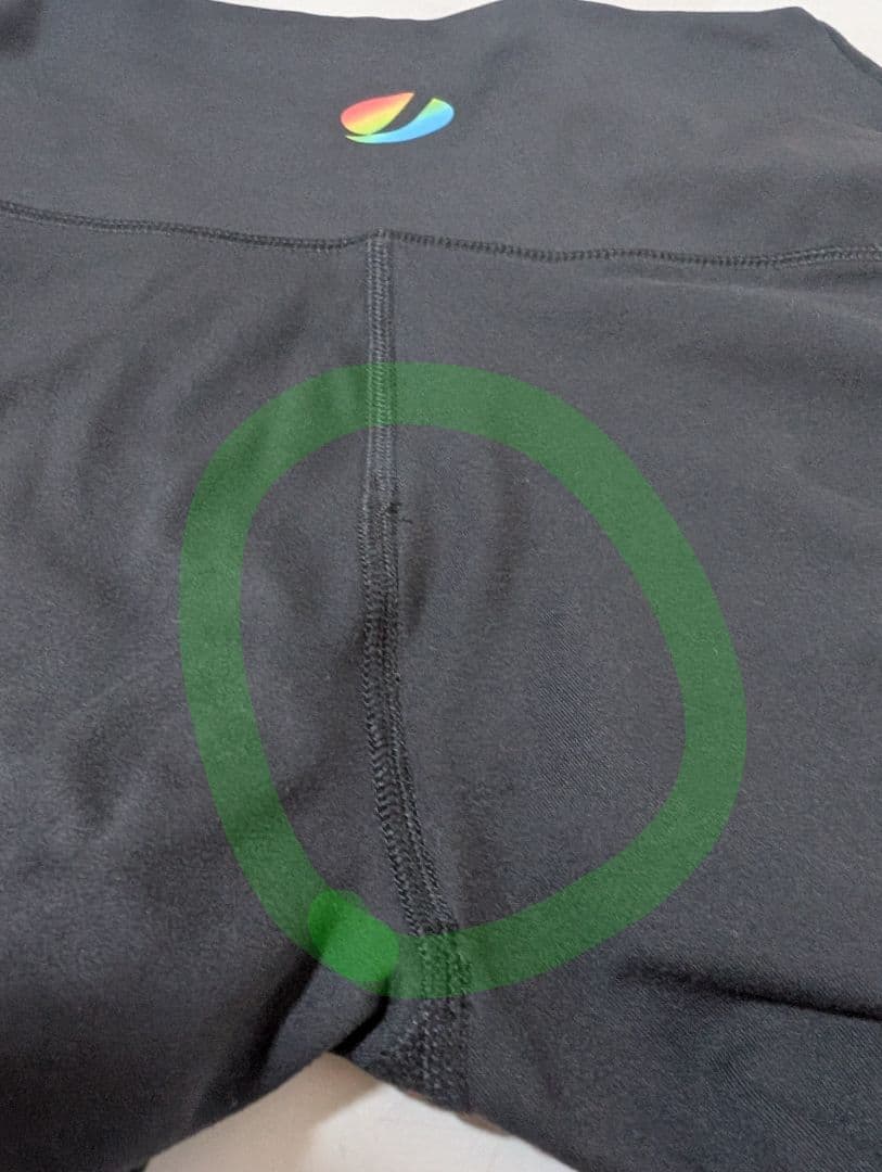 JAZZERCISE レインボーハイウエスト上下セット