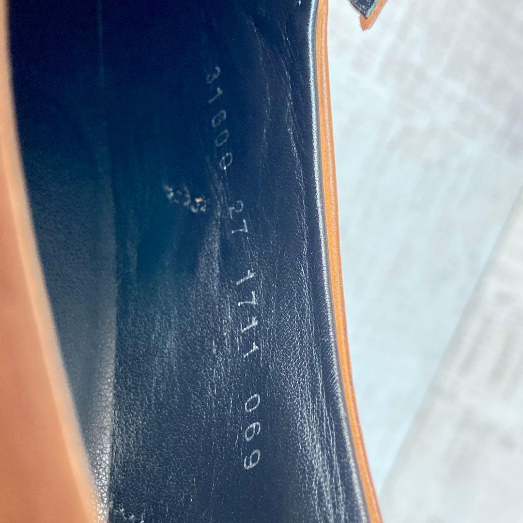 577【美品】KATHARINE HAMNETT 革靴 シングルモンク27cm