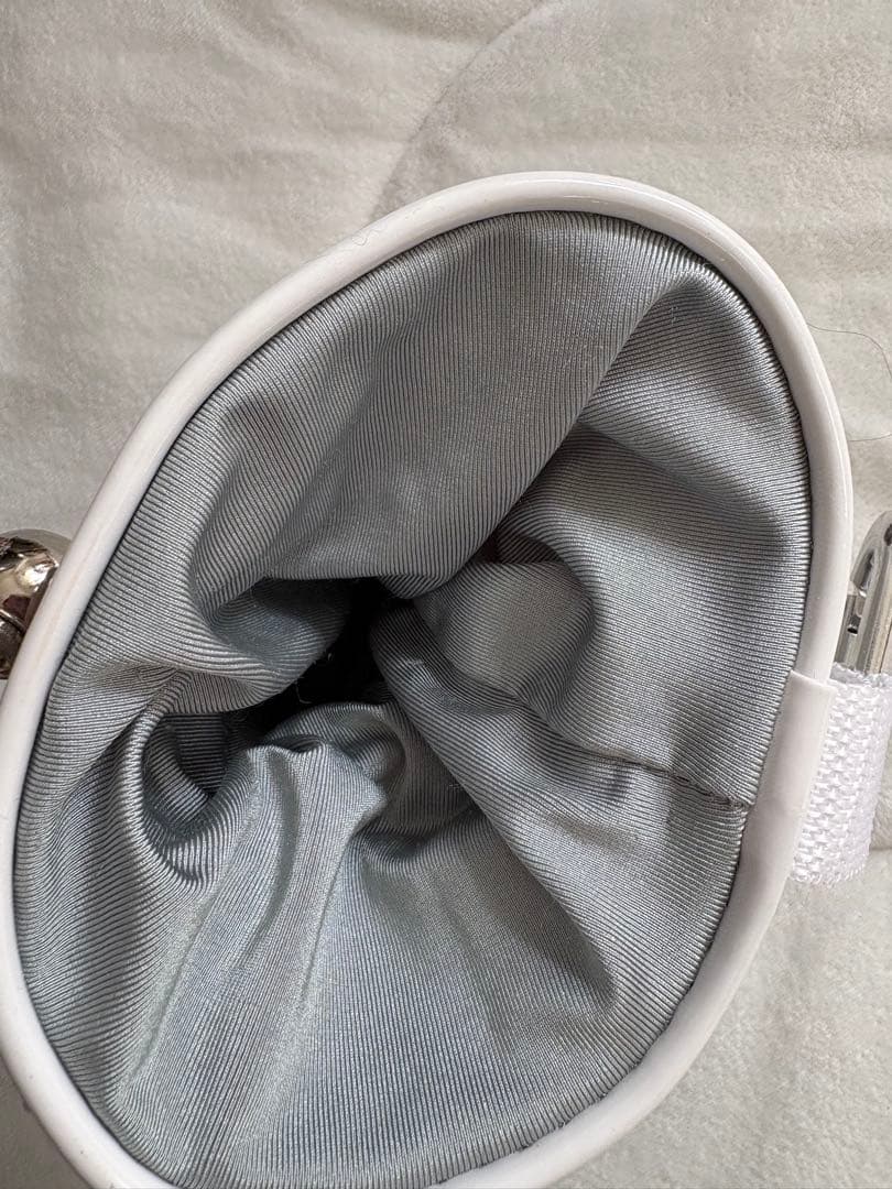 MARK&LONAマークアンドロナ ボールポーチ　小物入　ホワイトカモ