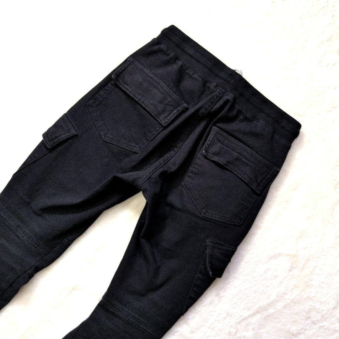 【未使用】mnml Cargo Drawcord Pants 完売品 XS 黒