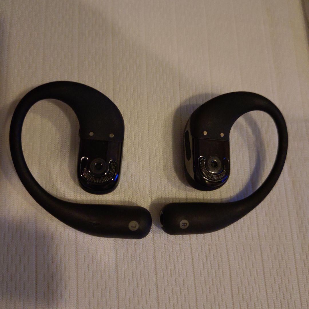 SHOKZ OPENFIT 2 ワイヤレスイヤホン ブラック