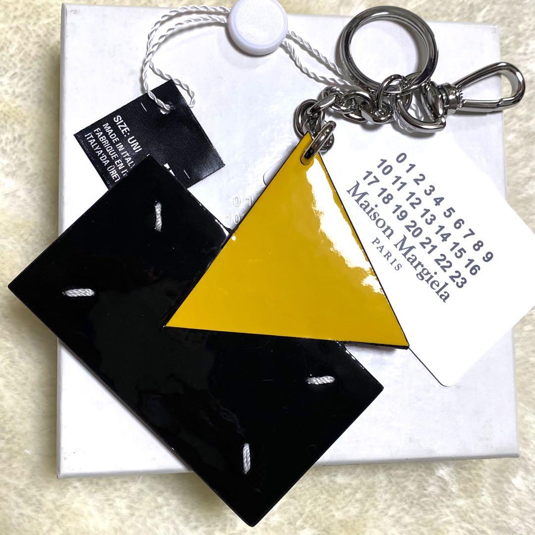 箱付❗️新品未使用✨マルジェラ　4ステッチ　キーホルダーキーリングカラビナ21SS