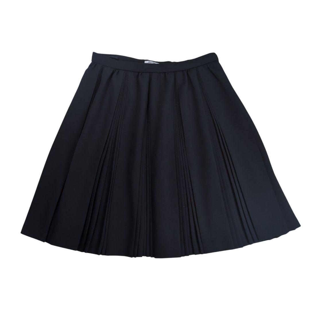 【美品】miumiu Archive プリーツ ミニスカート