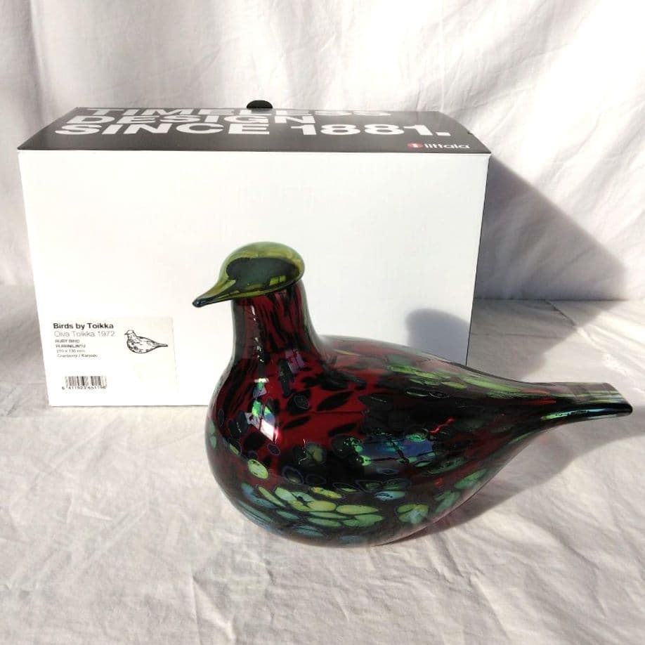 Birds by Toikka　ルビーバード　クランベリー