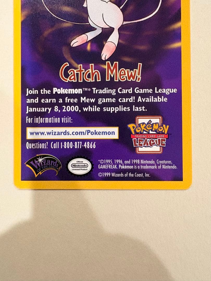 【詳細は説明欄に！】 ミュウ mew ポケモンカード 英語版プロモ2種