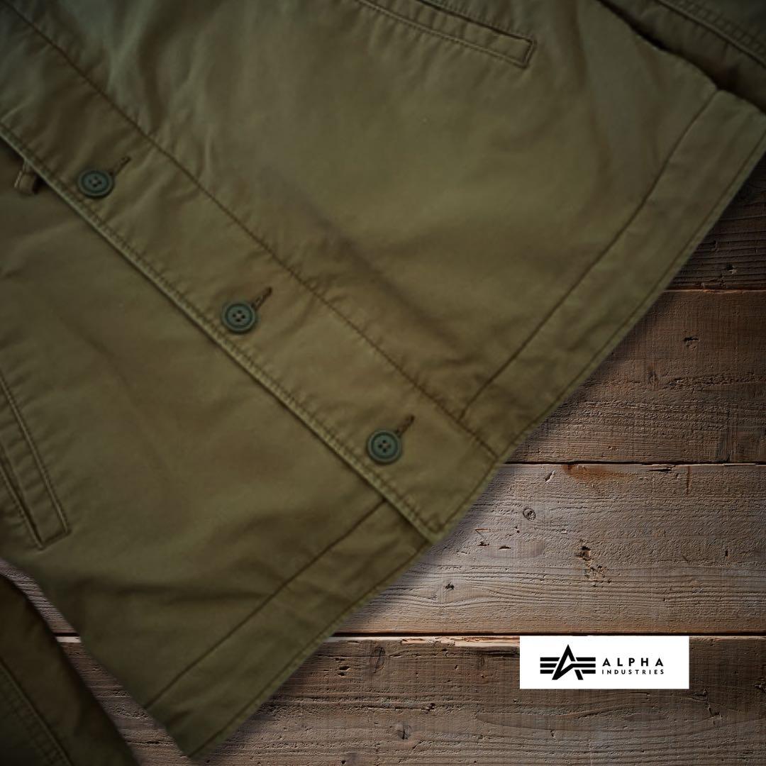 『超希少◎』ALPHA INDUSTRIES SEAL TEAMデッキジャケット