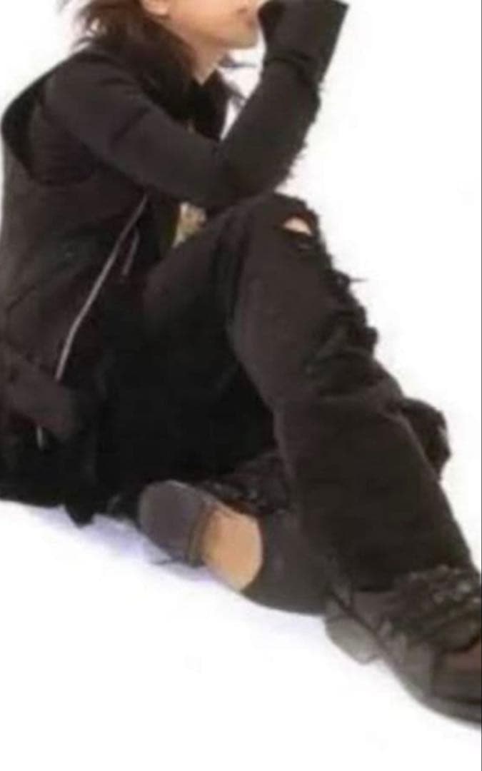 希少　ドルガバ　D&G クラッシュデニム　ダメージ　ロゴ　54 y2k