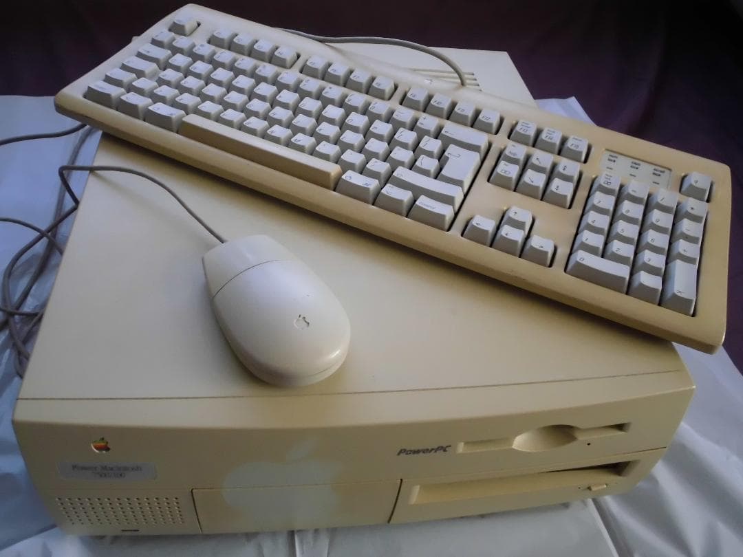 Power Macintosh 7500/100 本体 キーボード マウス付き