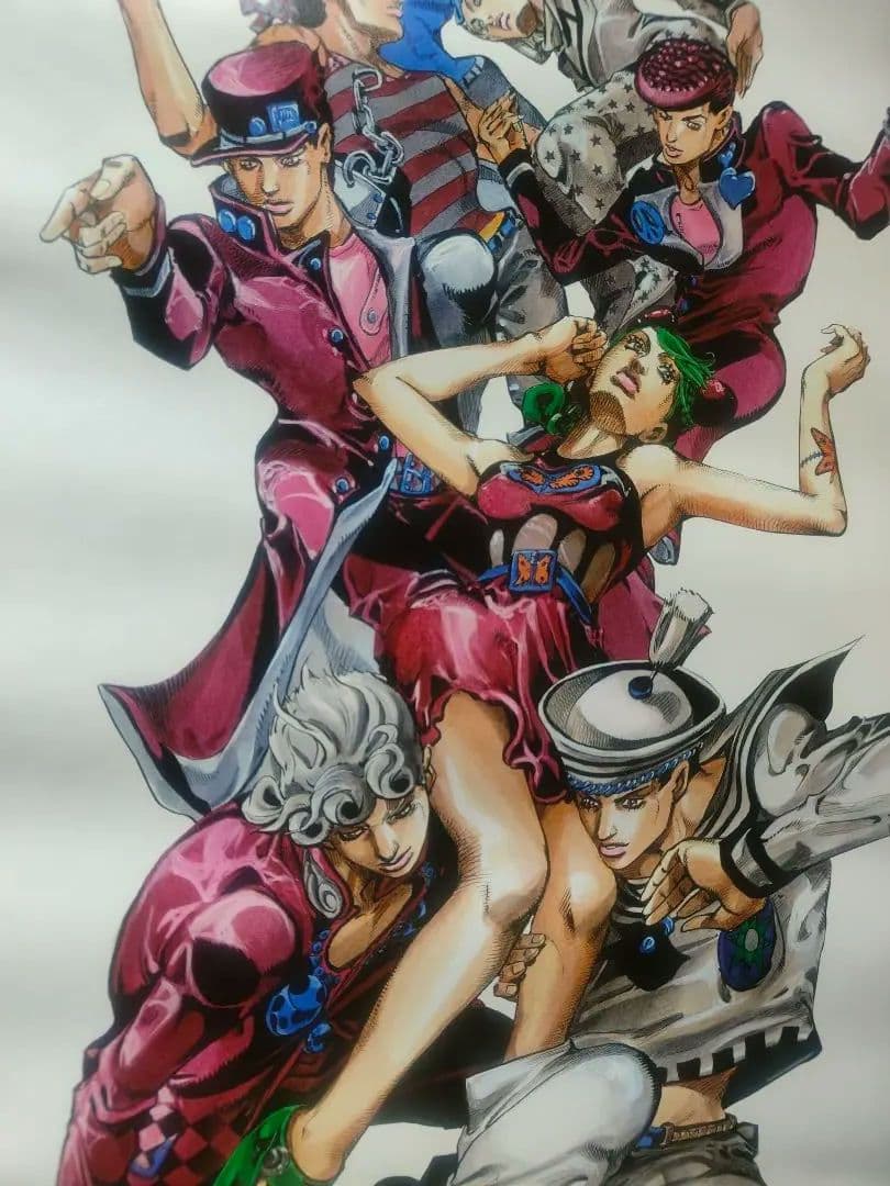 ジョジョ展 B2ポスター オールスターA ジョジョリオン 2枚セット