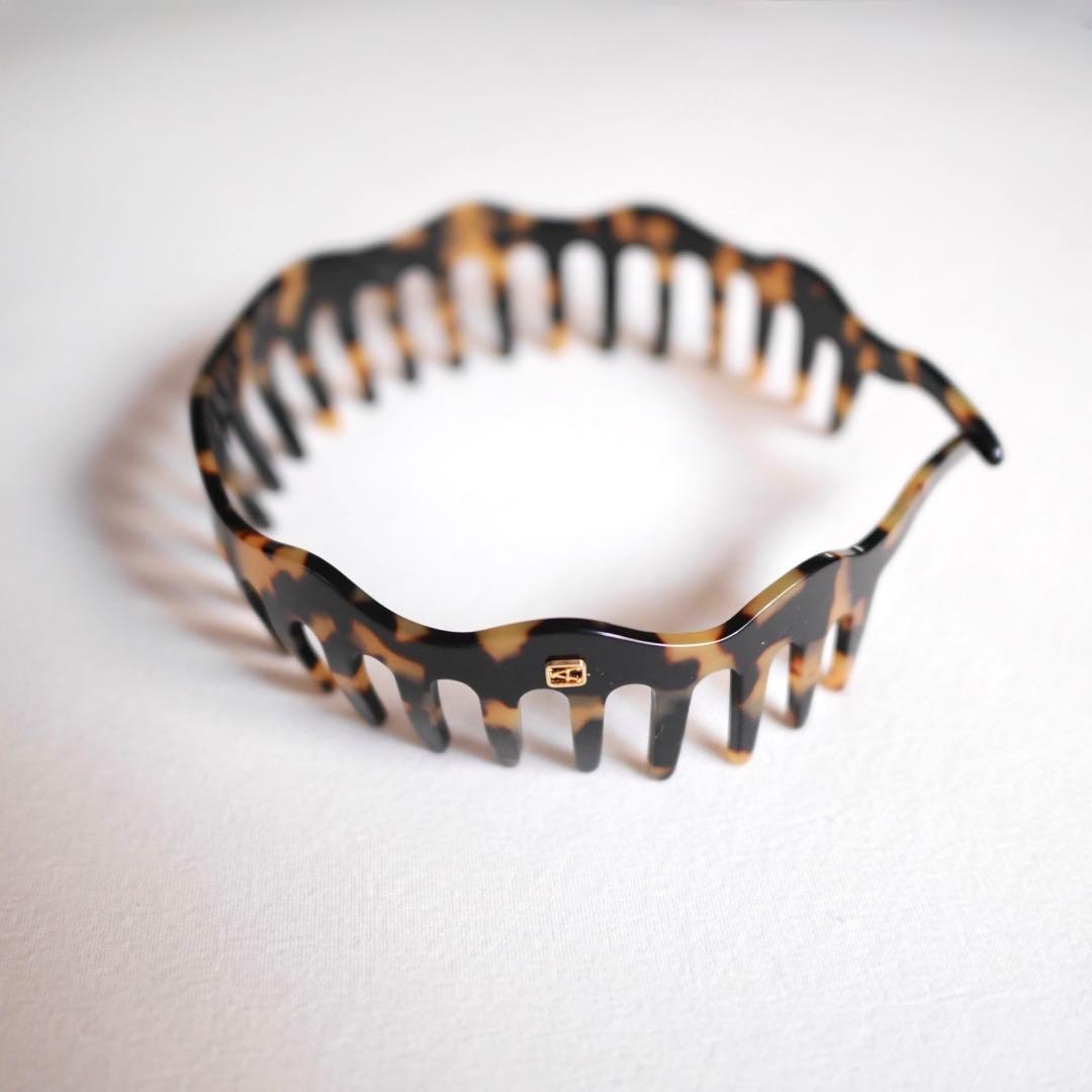 ALEXANDRE DE PARIS アレクサンドルドゥパリ 櫛形カチューシャ