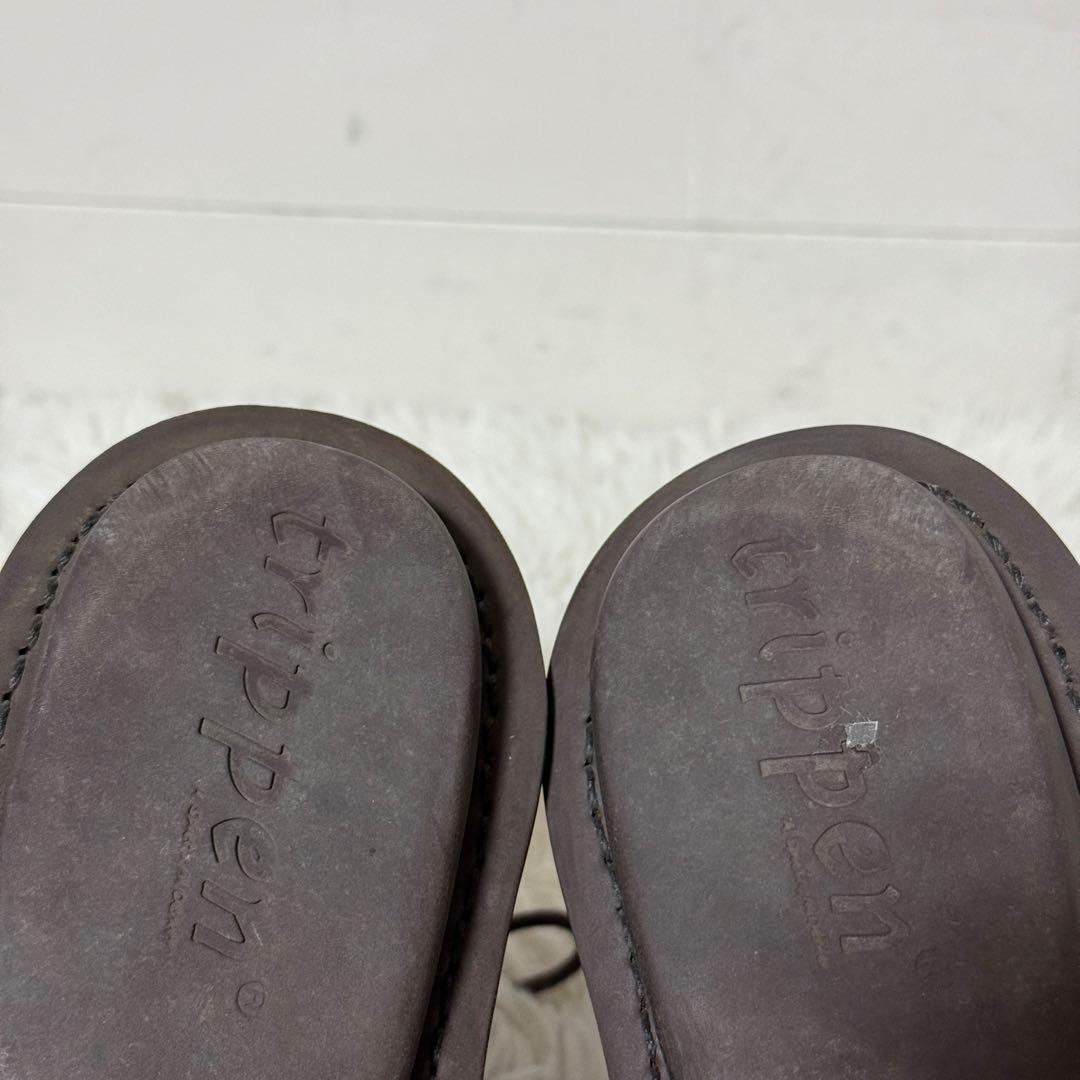 極美品✨trippen NOMAD WAW カーフレザー　ブーツ 38 ドイツ製