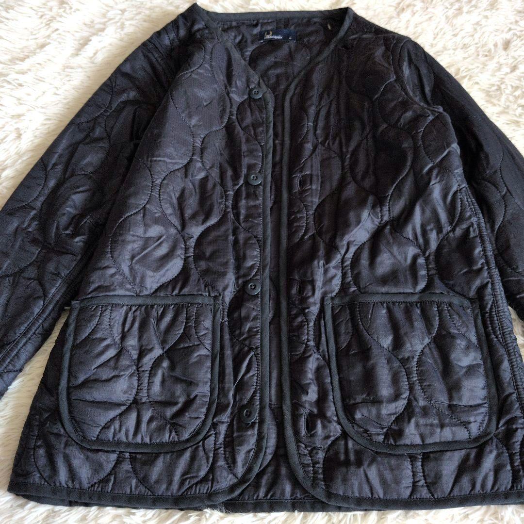 フレッドペリーモッズコートMネイビー　 月桂樹ロゴ　ロングコート