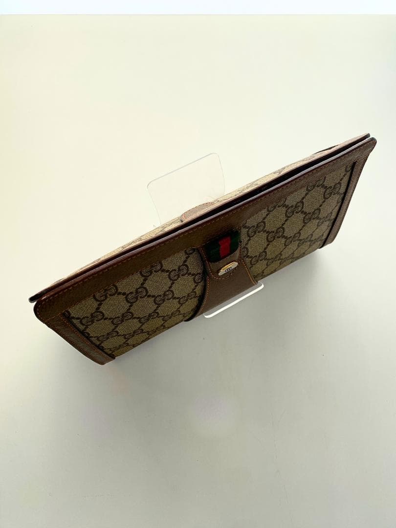 GUCCI グッチ セカンドバッグ シェリーラインクラッチバッグ GGオールド