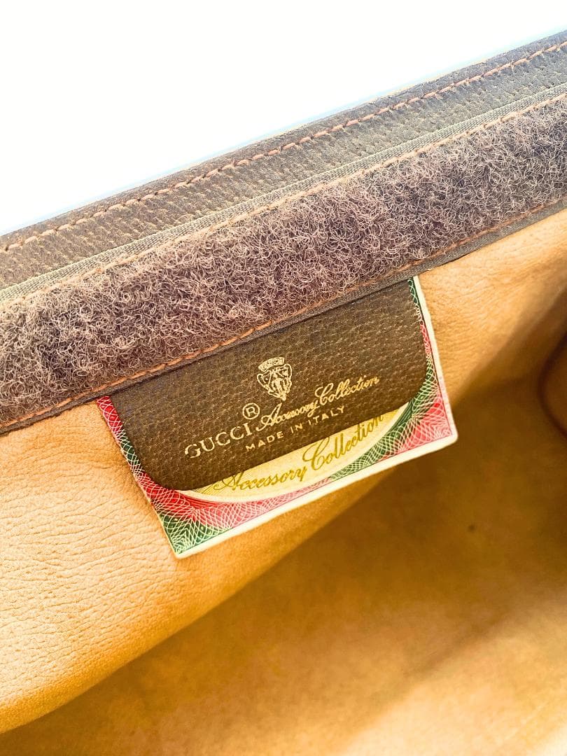 GUCCI グッチ セカンドバッグ シェリーラインクラッチバッグ GGオールド