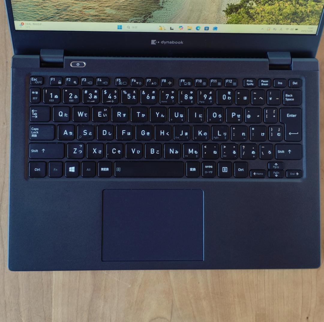 極美品！液晶・バッテリ新品 dynabook G83/HS 第11世代⑮