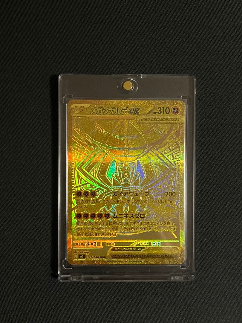 【超美品】メガジガルデex MSR ムニキスゼロ
