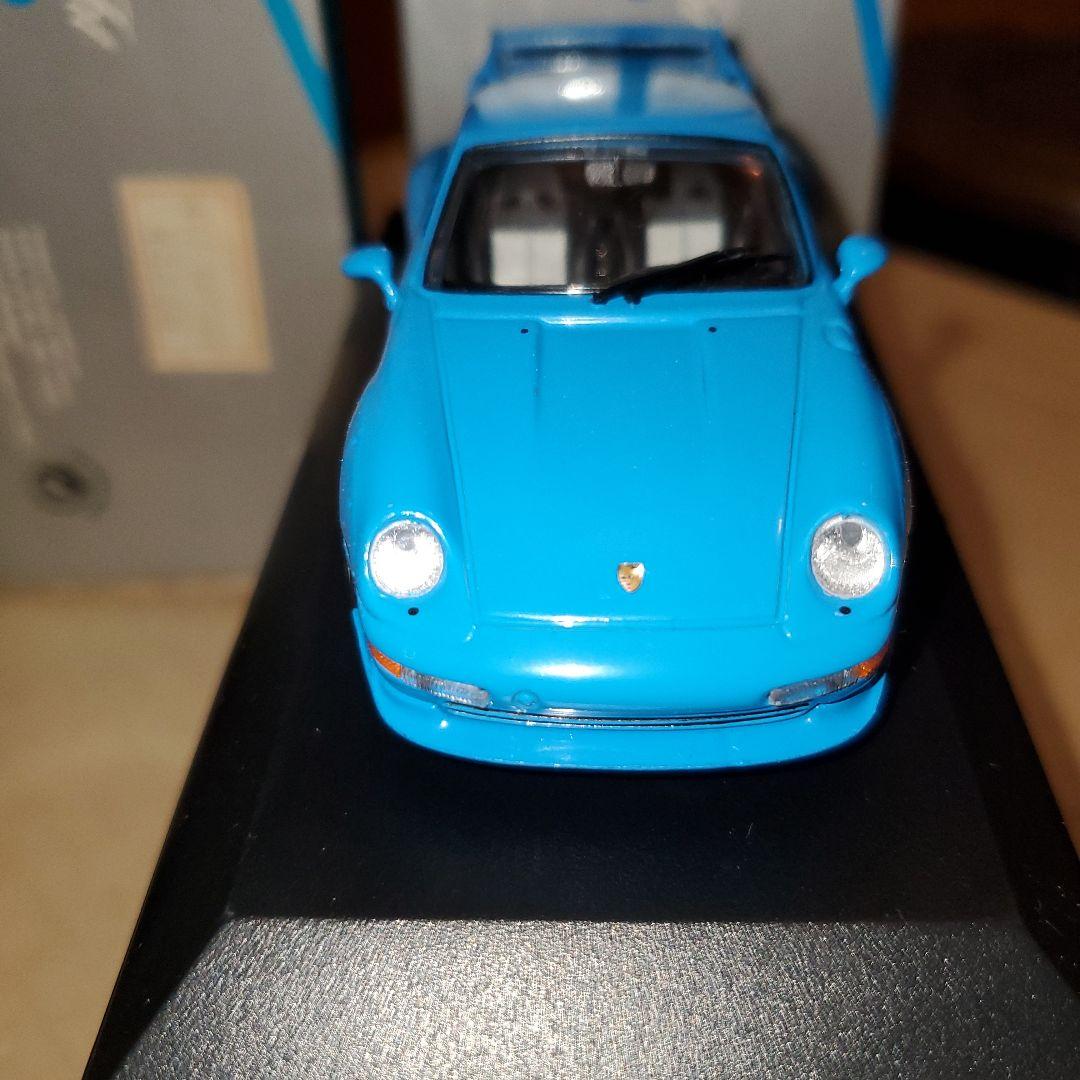 ポルシェ911 GT 2 ミニカー 3台セット、イエロー、ブルー、シルバー、