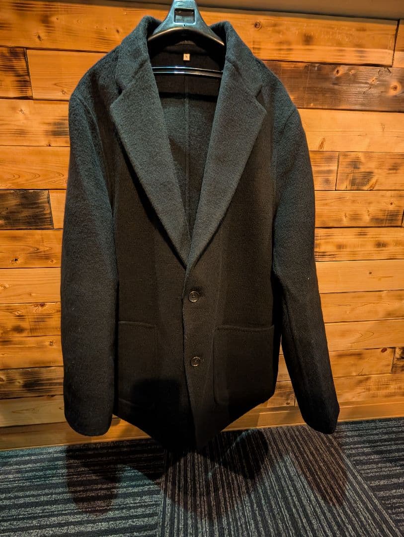MUJI LABO カシミヤ混ジャケットｌサイズ ムジラボ