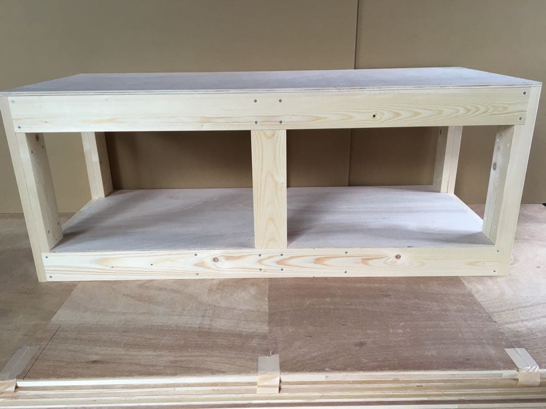 水槽台90cm用　補強柱付