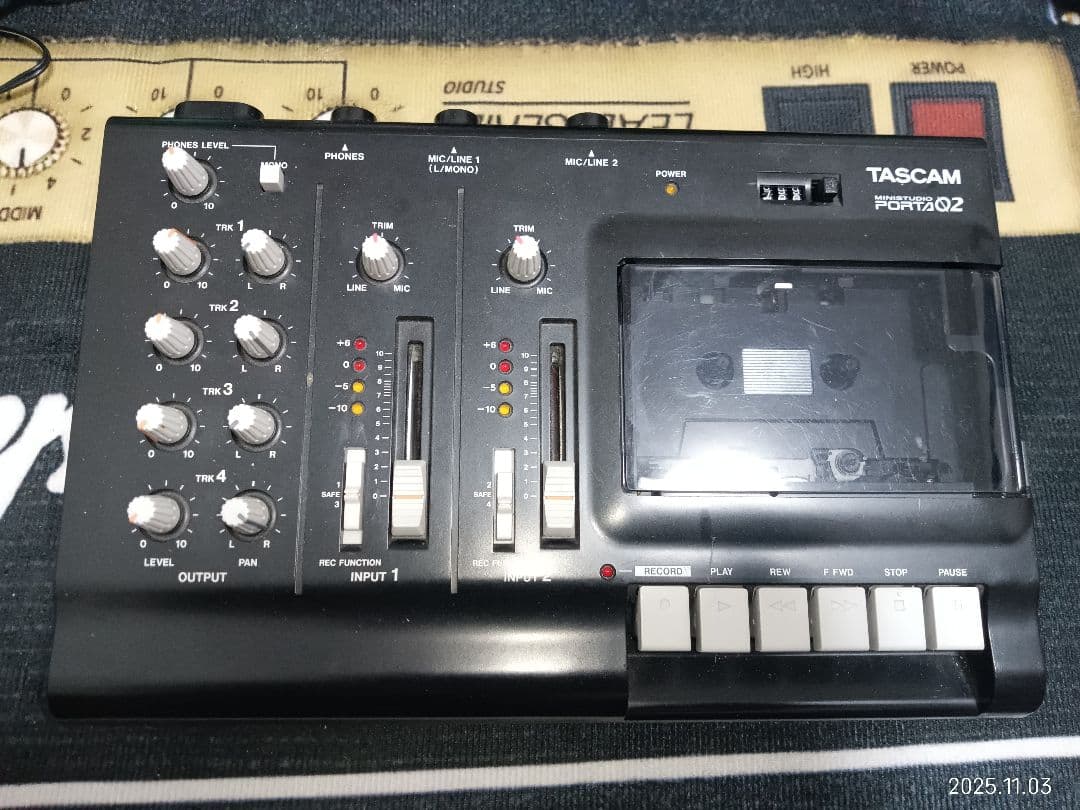 TASCAM PORTA 02 MK2 マルチトラックレコーダー　カセット