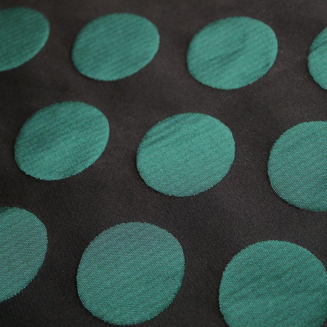 tsubakian ドット 水玉 兵児帯 グリーン