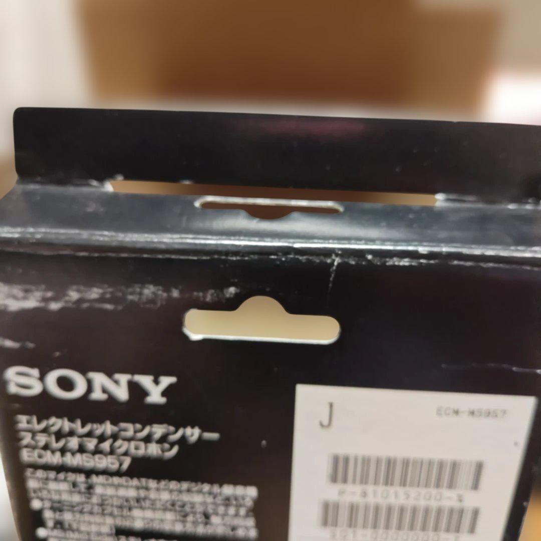 SONY コンデンサー マイク　ECM-MS957