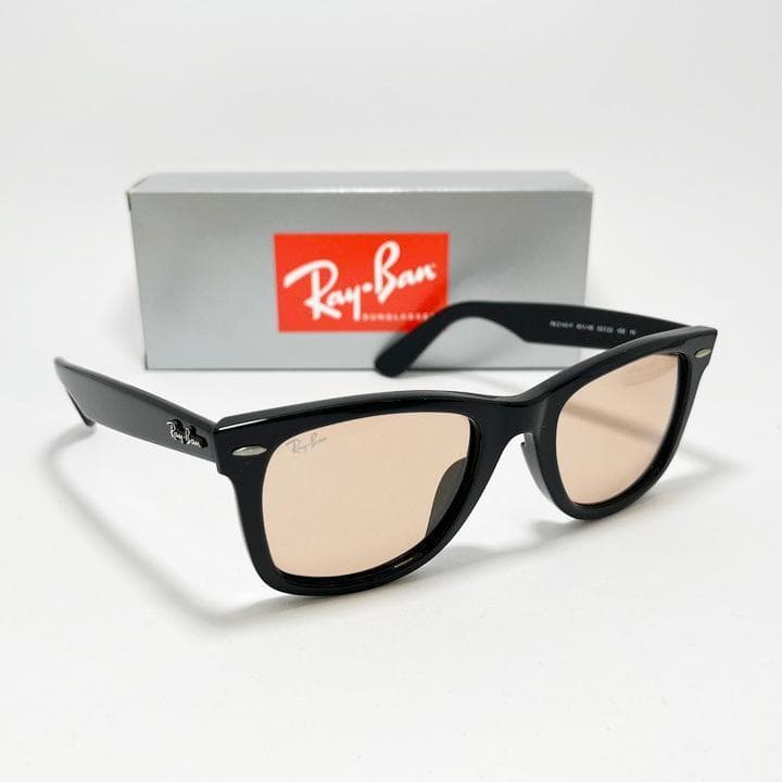 ケースなし割引特価【RB2140F-6014B】レイバン　サングラス　オレンジ