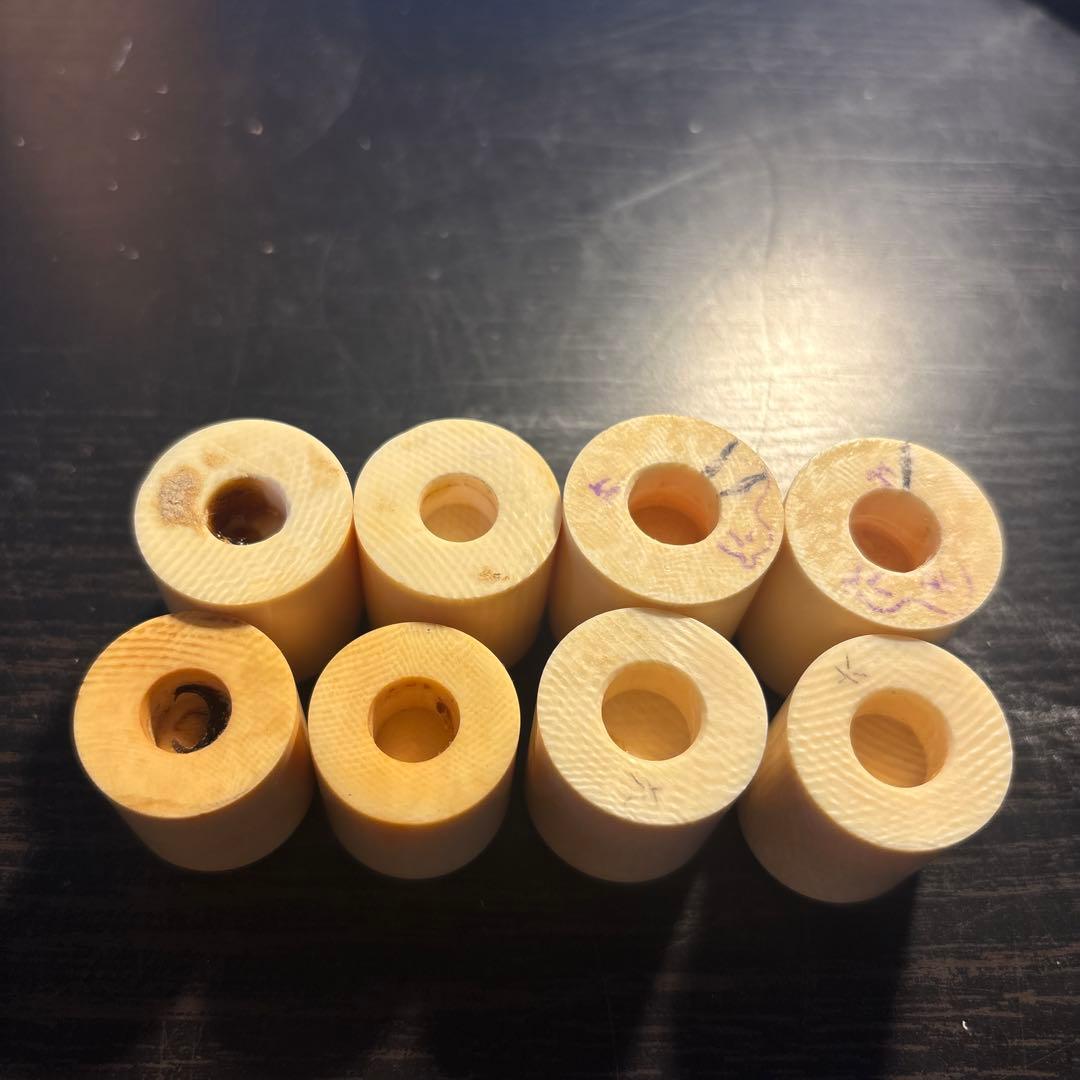 天然素材　軸先 軸頭　4セット　152g