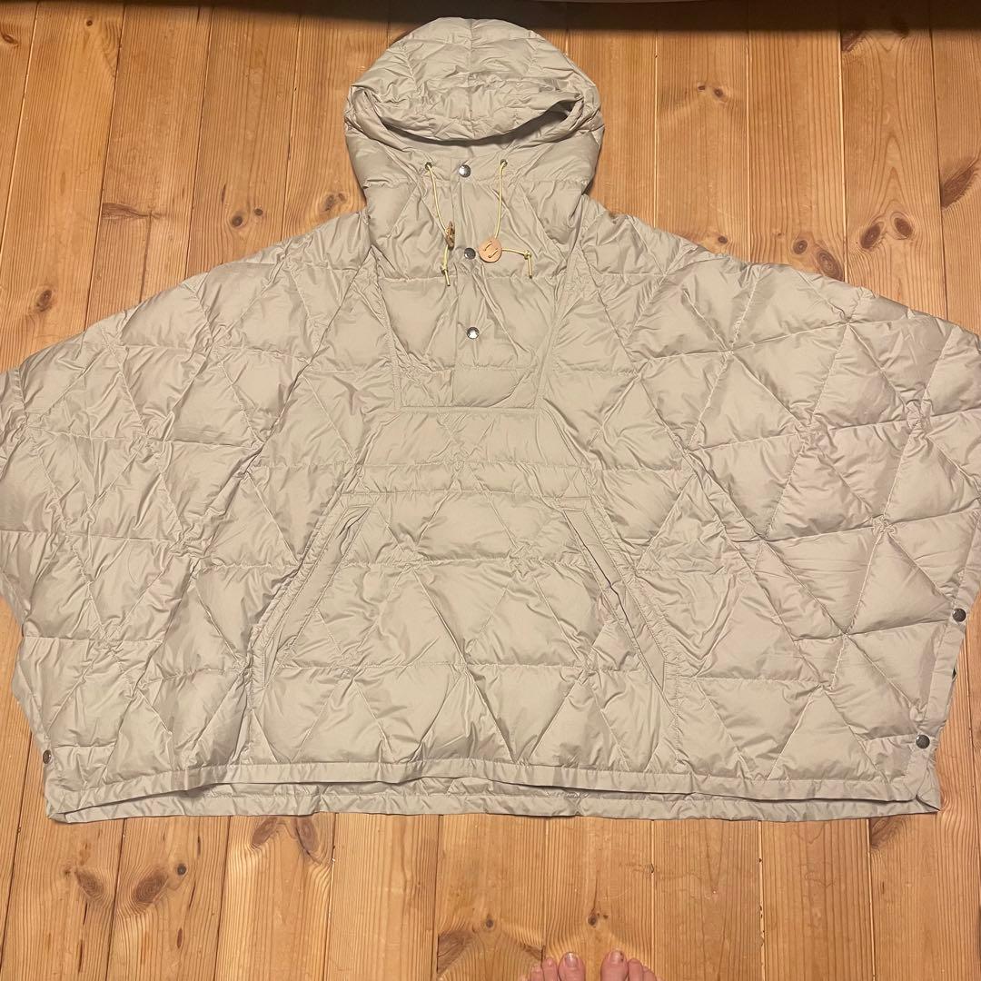 フィールドダウンTHE NORTH FACE PURPLE LABEL ポンチョ