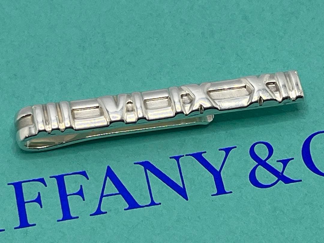 c531 美品　ティファニー　アトラス　1995 ネクタイピン　シルバー　925