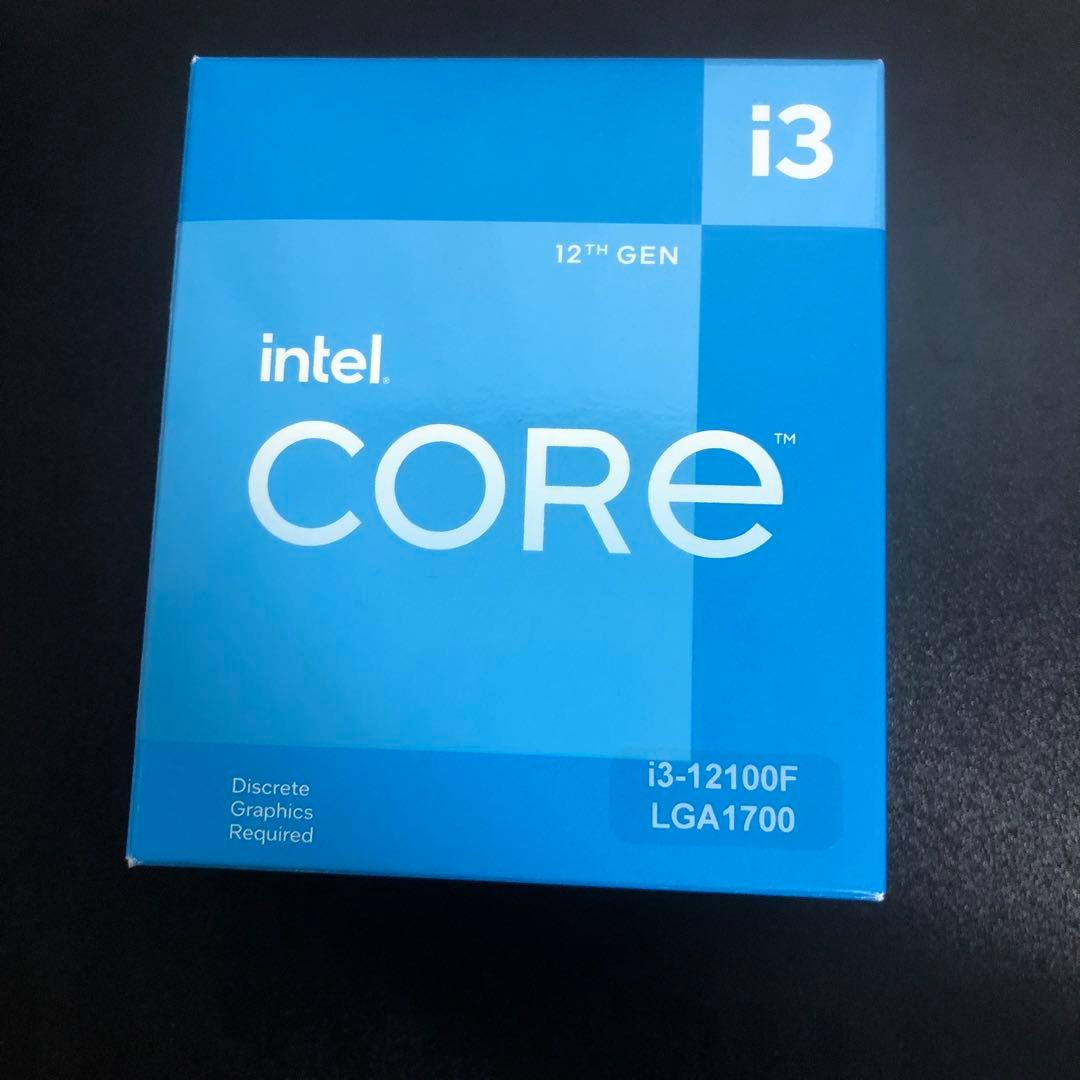 CPU Intel Core i3-12100F 12th Gen CPU