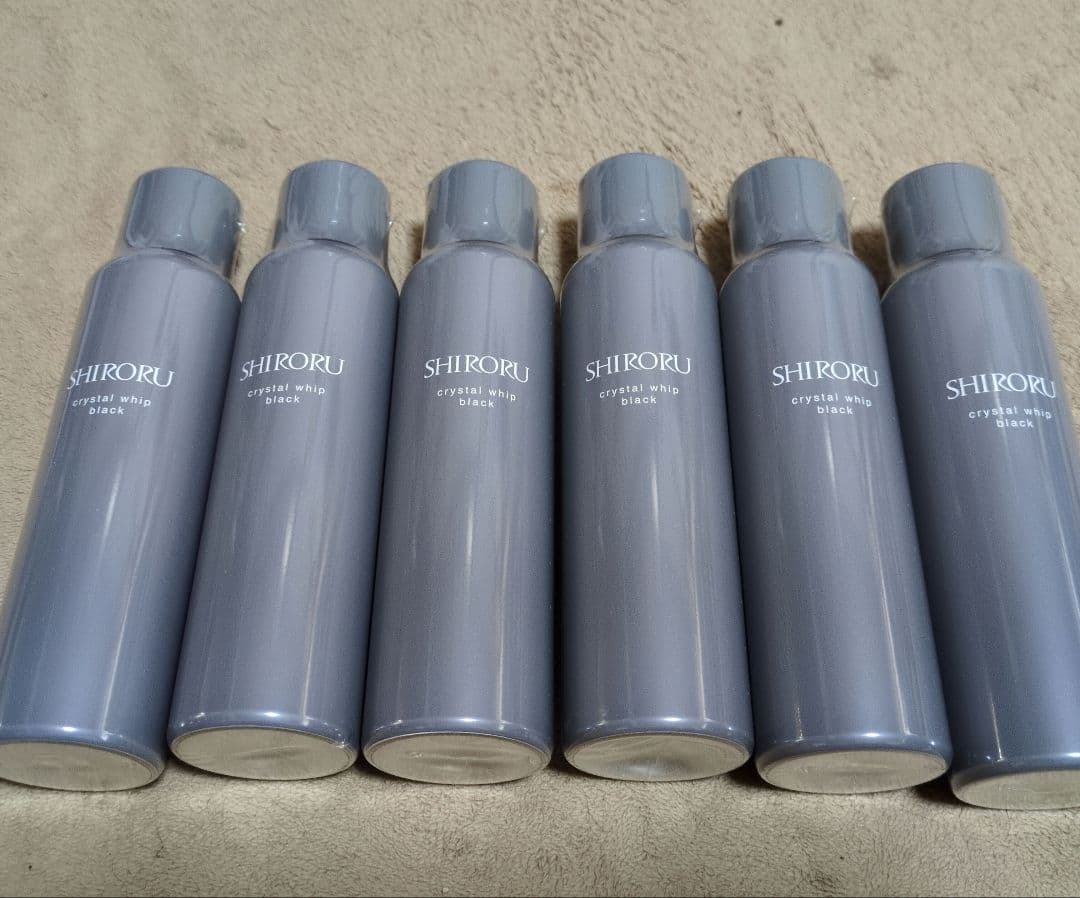 SHIRORU 洗顔料 6本セット グレー